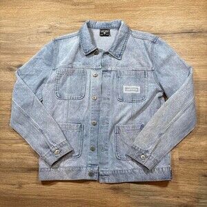 Last Kings‎ Men's Blue and Grey Jacket
